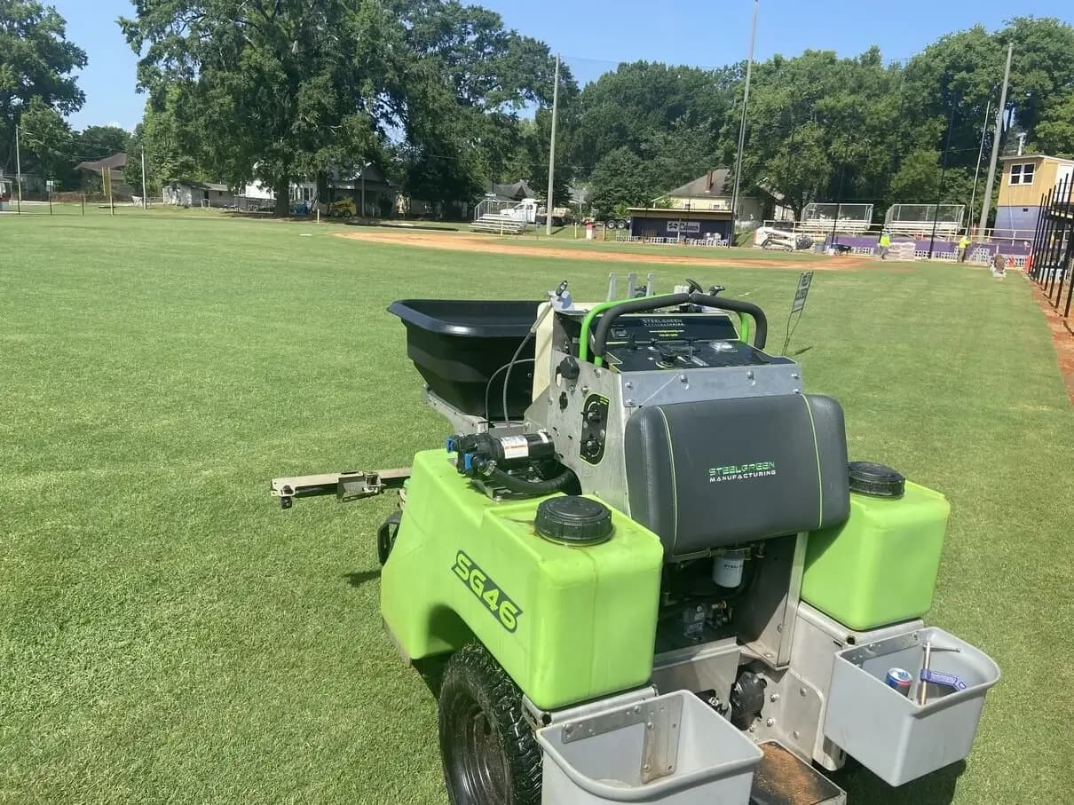 Fertilization on a Cartersville, GA lawn